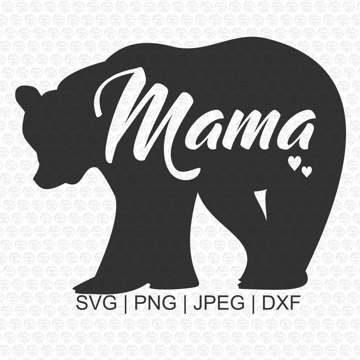 Mama Bear Svg Mama Bear Vector Stock Vector (Royalty Free) 2341815591