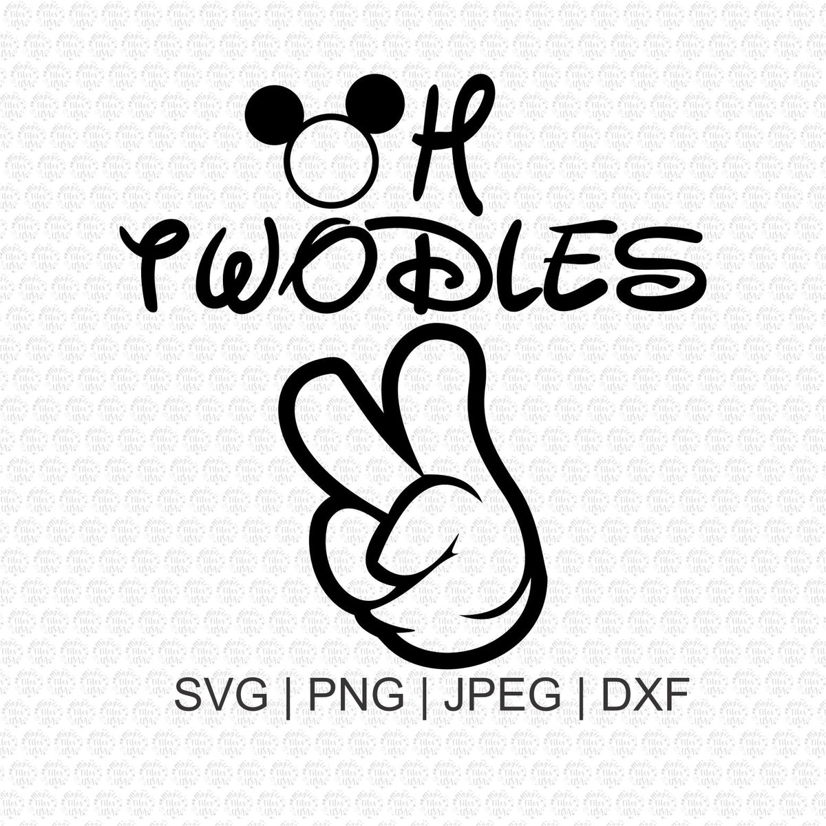 Oh Twodles Mickey Second Birthday Svg Download Files Svg Files