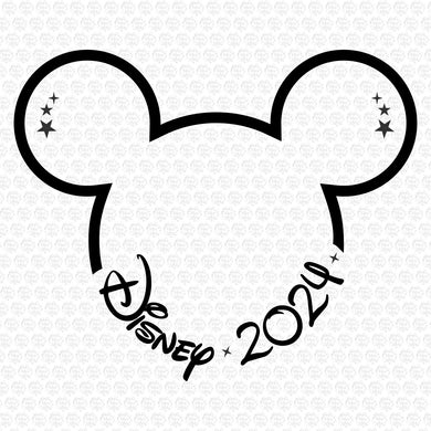 Mickey Mouse Disney Family Trip 2024 Svg