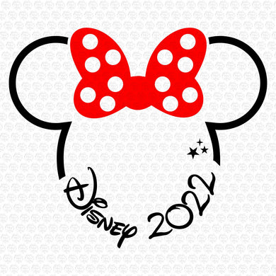 Minnie Mouse Disney Family Trip 2022 Svg
