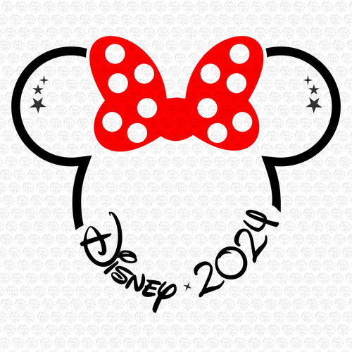 Minnie Mouse Disney Family Trip 2024