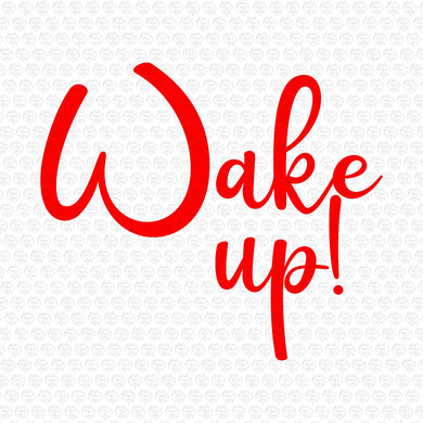 Wake Up SVG