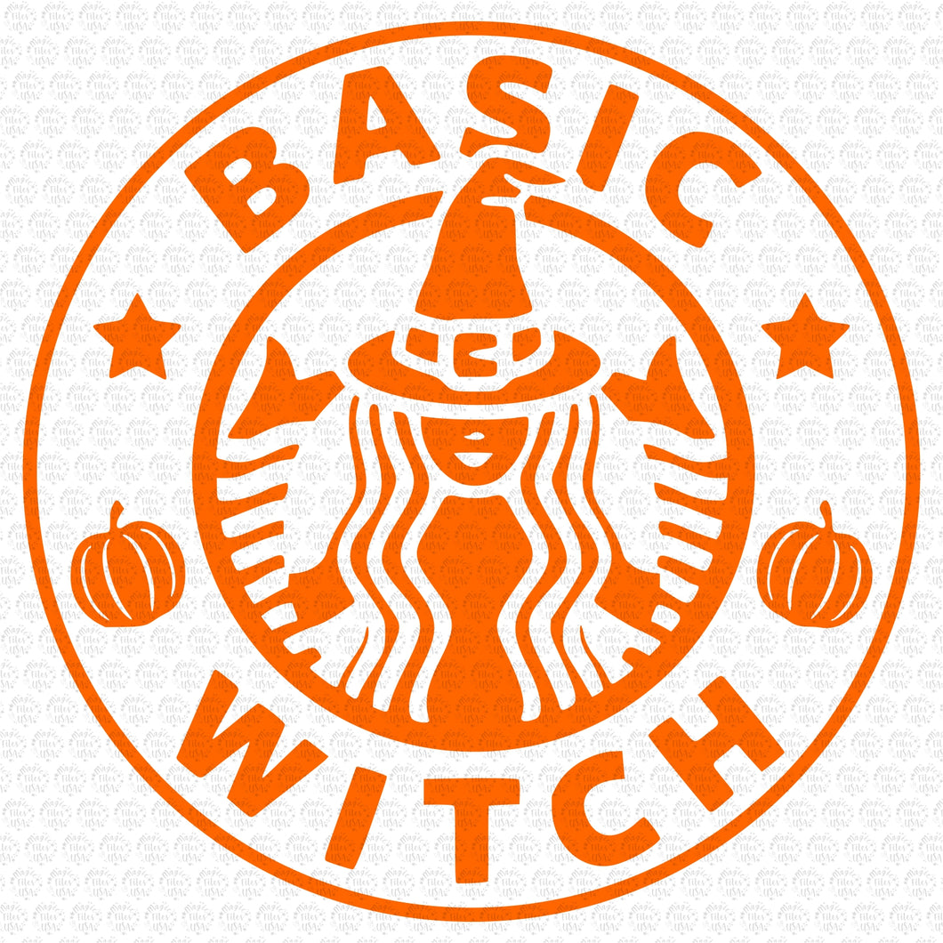 Basic Witch Starbucks SVG