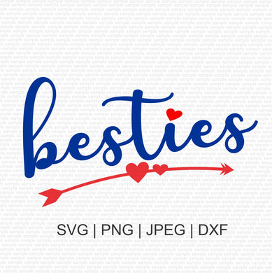 Besties SVG