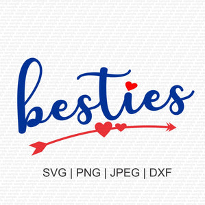 Besties SVG