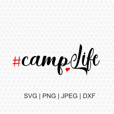 Camp Life SVG