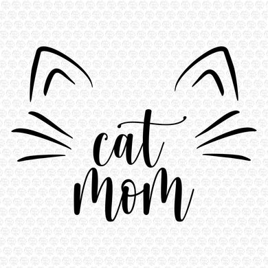 Cat Mom SVG