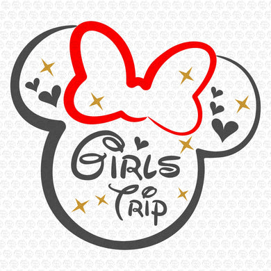Minnie Mouse Girls Trip SVG