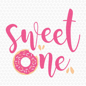 Sweet One Donut Svg, First Birthday Svg