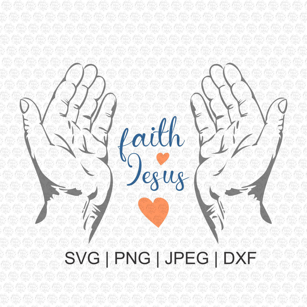 Faith Jesus SVG