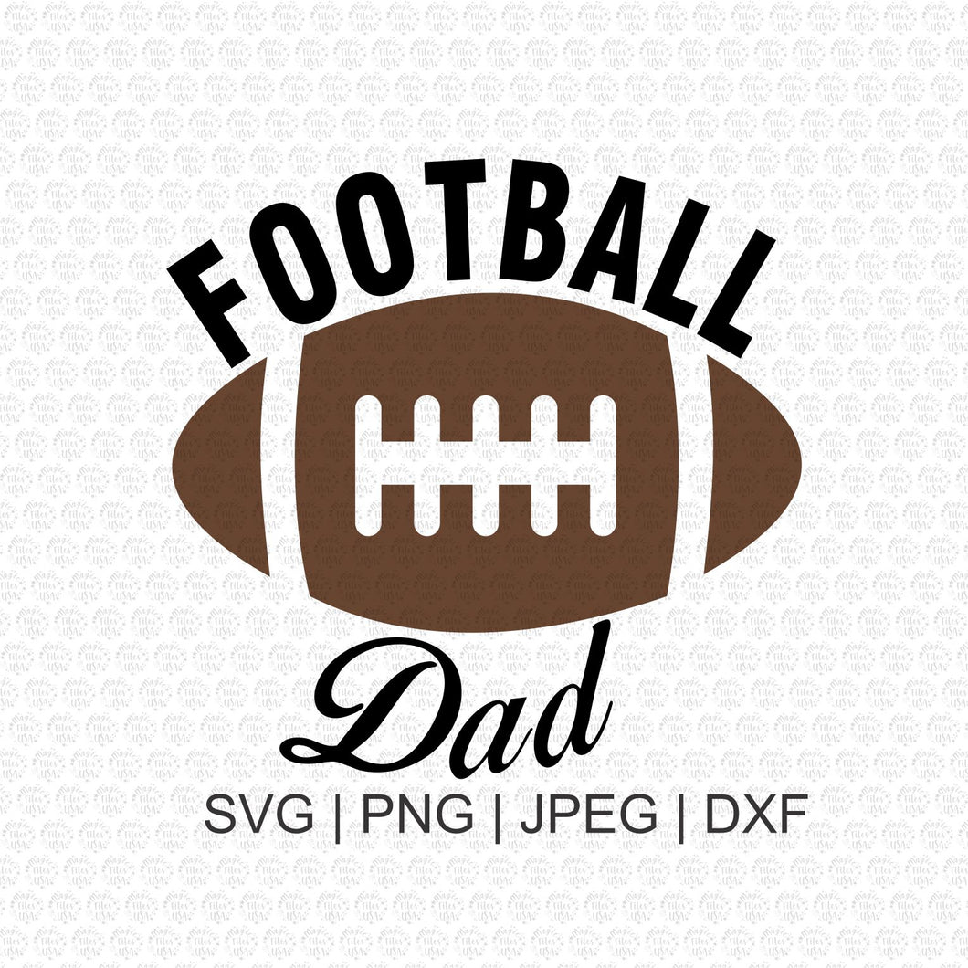 Football Dad SVG