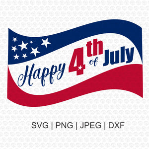 Happy 4th of July SVG