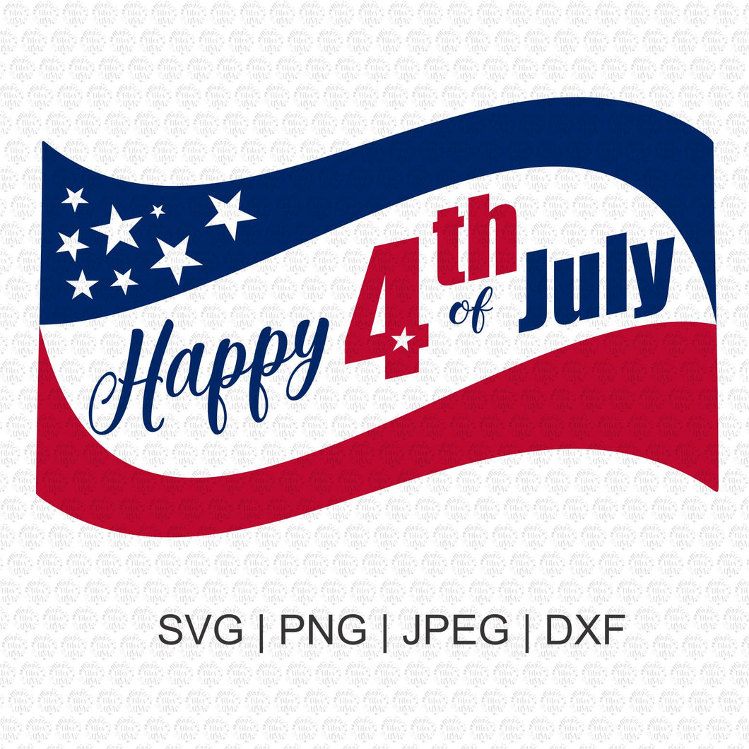 Happy 4th of July SVG