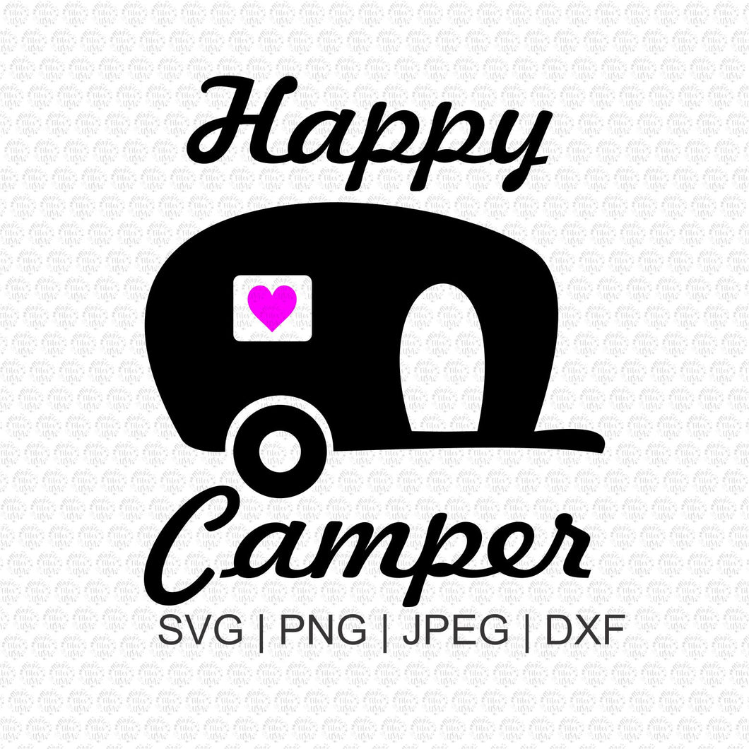 Happy Camper SVG