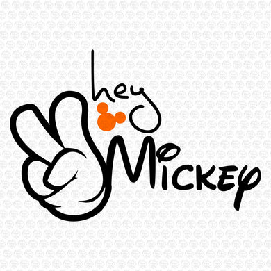 Hey Mickey Svg