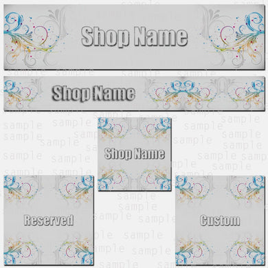Etsy Store Banner - Flowers