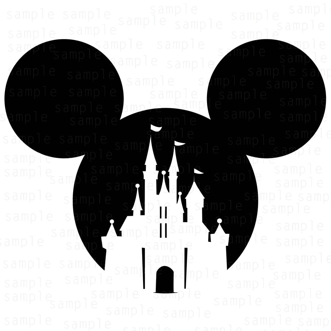 disney castle logo vector