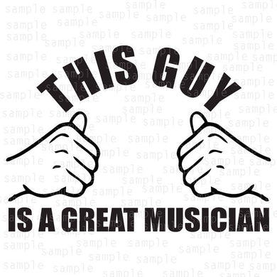 This guy is a great Musician