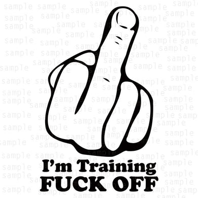 I'm Training Fuck Off