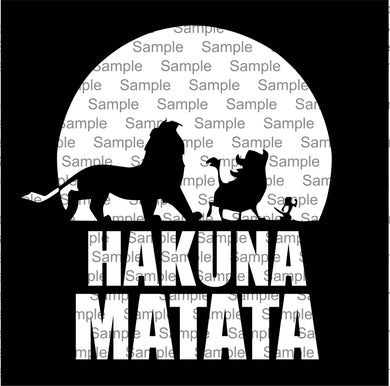 Lion King Hakuna Matata