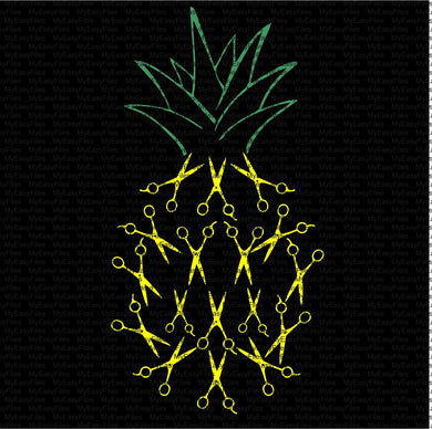 Pineapple scissors