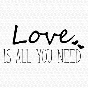 Love Is All You Need SVG