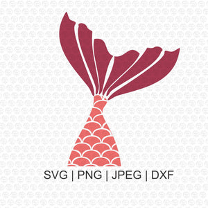 Mermaid Tail SVG