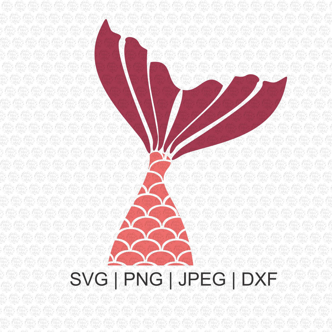 Mermaid Tail SVG