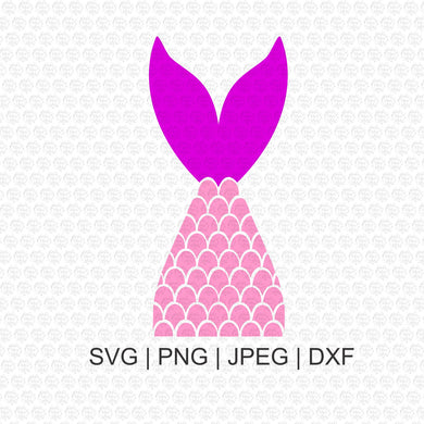 Mermaid Tail SVG