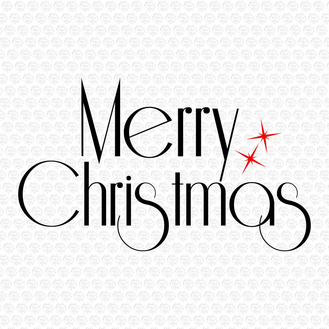 Merry Christmas Svg