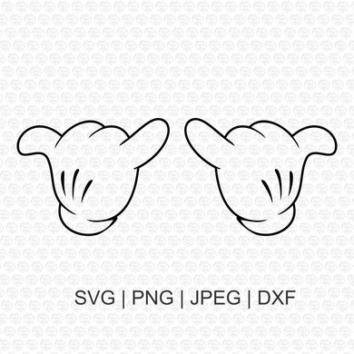Mickey Mouse Hands