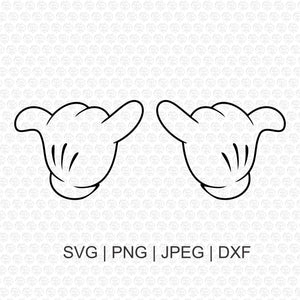 Mickey Mouse Hands