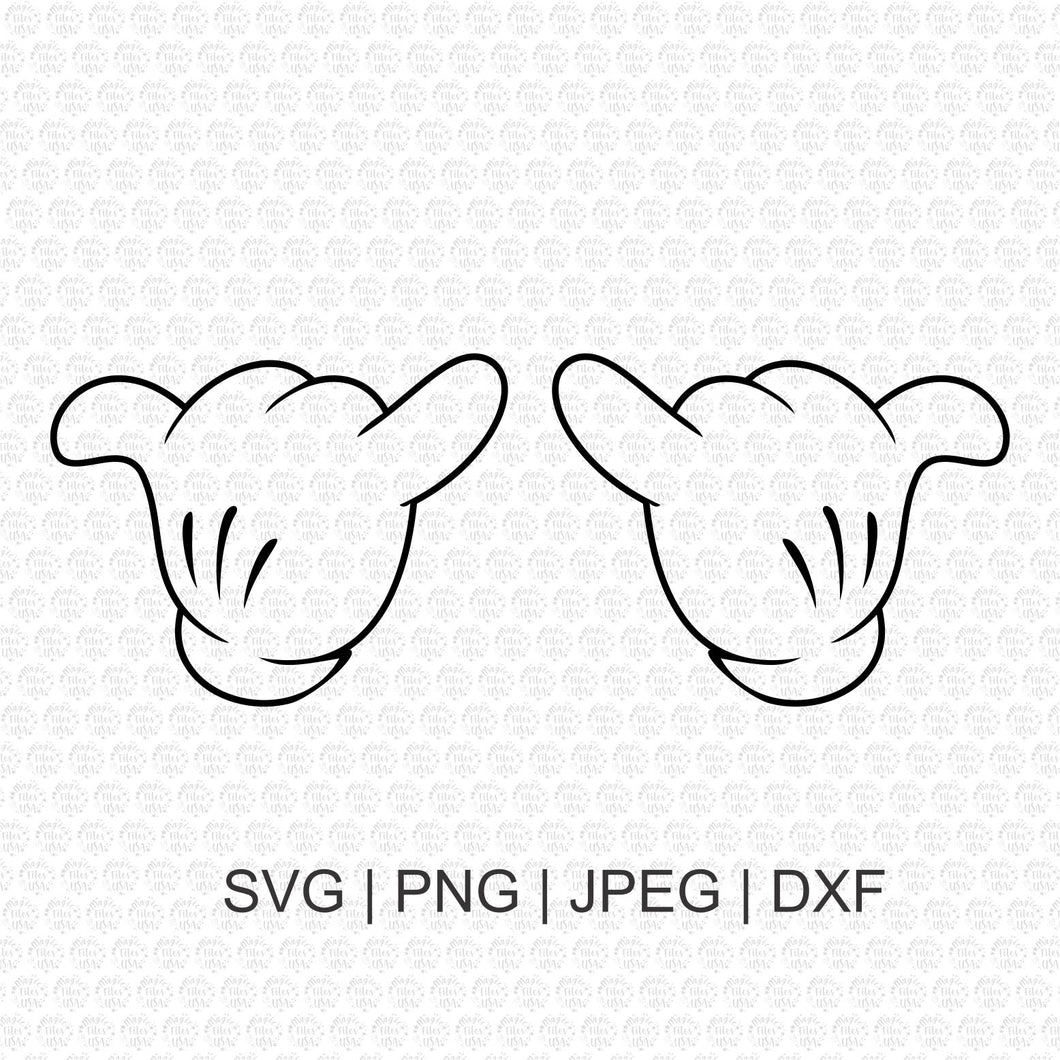 Mickey Mouse Hands