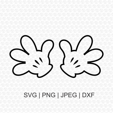 Mickey Mouse Hands