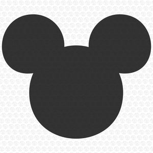 Mickey Mouse Head Disney Svg