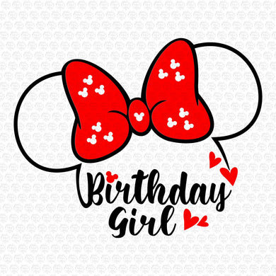 Birthday Girl Minnie Mouse