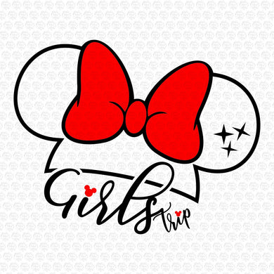 Minnie Mouse Girls Trip SVG
