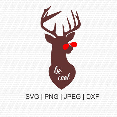 Deer Head SVG