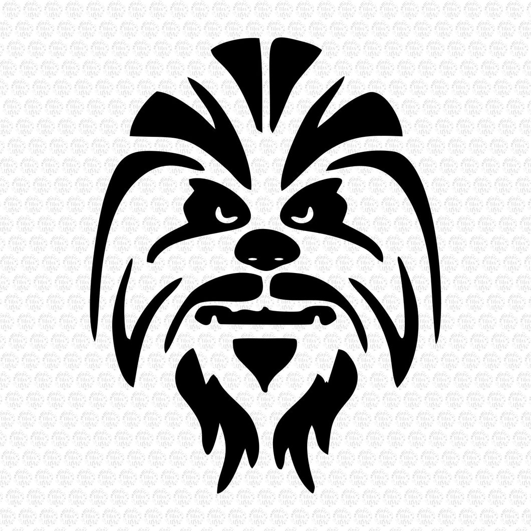 Star Wars Chewbacca Svg