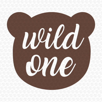 Wild One First Birthday Svg